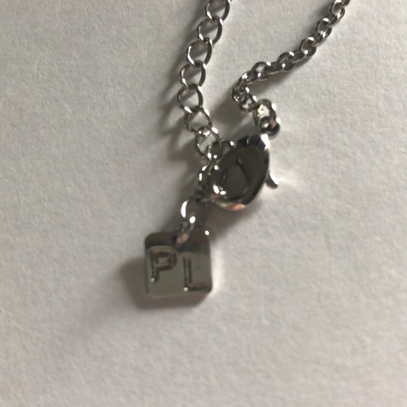 PARK LANE SILVER CRYSTAL PAVE CREST NECKLACE - Picture 6 of 9